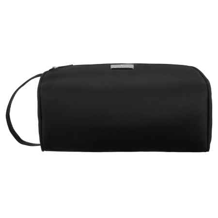 Geantă cosmetică din material sintetic de culoare neagră, cu închidere cu fermoar - Peterson PTR-PTN KOS-ME-9-3385 BL [3]