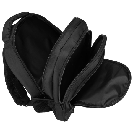 Rucsac de călătorie spațios pentru avion, fabricat din poliester, de culoare neagră - Rovicky PTR-R-MP3-02-7502-BLACK [8]