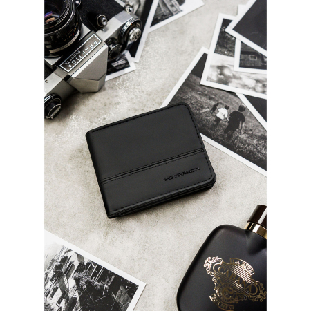 Portofel din piele pentru barbati Peterson PTR-PTN EH-05Z BLACK [2]