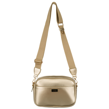 Geantă de damă aurie strălucitoare, din piele ecologică, de la Peterson PTR-PTN STY-2-PIL GOLD [8]