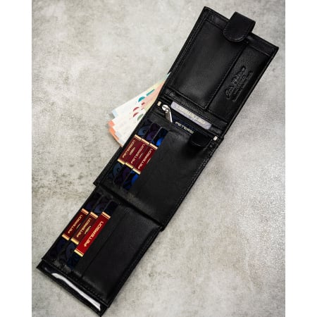 Portofel din piele naturala pentru barbati Peterson PTR-PTN N992L-DOT-9561 B [6]