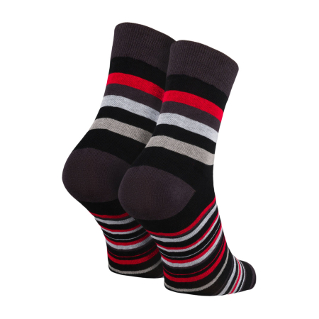 Set de 5 perechi de șosete bărbătești cu dungi, mărimi 40-45 - Peterson PTR-PTN SML-S5-40-45-PA1 [24]