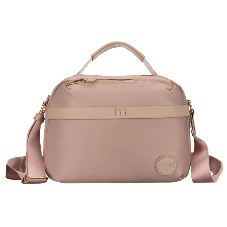 Geantă de damă din nylon roz cu închidere cu fermoar - Peterson PTR-PTN JN-13-0276 PINK [4]