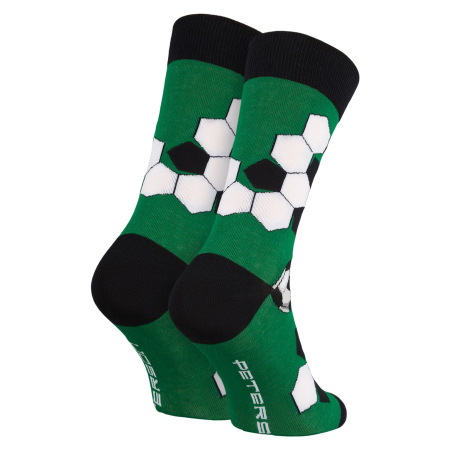 Set de șosete bărbătești cu motiv de fotbal, mărimile 38-44 - Peterson PTR-PTN SML-S3W-FB-38-44 [16]