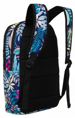 Rucsac clasic de damă din poliester cu model de plante - Rovicky PTR-R-PST-9251 01 [3]