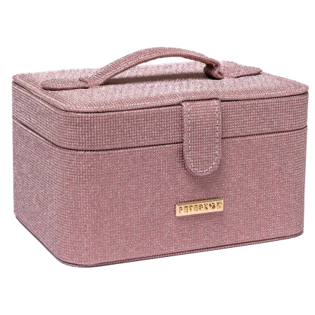 Cutie de bijuterii roz cu închidere magnetică - Peterson PTR-PTN SZK-09-3125 ROSE [3]