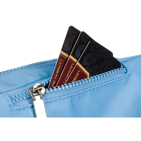 Geantă sport albastră din poliester, cu fermoar - Peterson PTR-PTN POM-S01-3780 L.B [7]