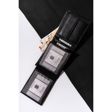 Portofel clasic bărbătesc pentru carduri și documente cu RFID - Always Wild N992-P-CCD-2-2719 BL [7]