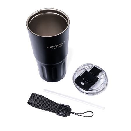 Cană termică din oțel inoxidabil, neagră - Peterson PTR-PTN KT-01-600 BLACK [6]
