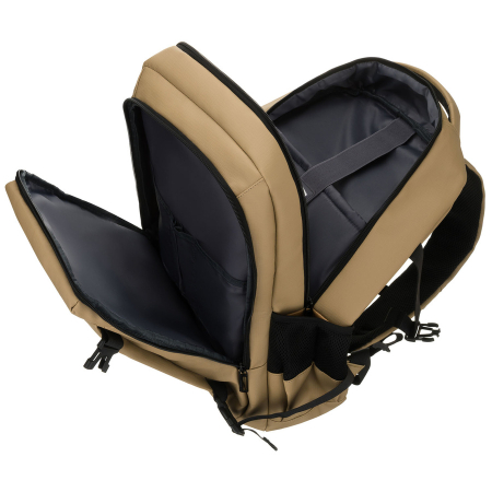 Rucsac de călătorie mare, kaki, cu spațiu pentru laptop, două compartimente - Peterson PTR-PTN HY242-7055 KHAKI [9]