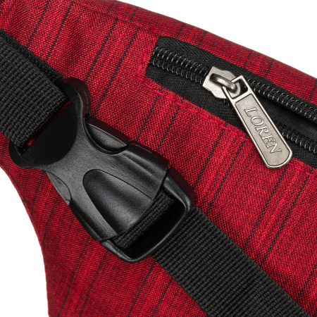 Geantă sport compactă din poliester roșu PTR-WB-N-1B-RED [4]