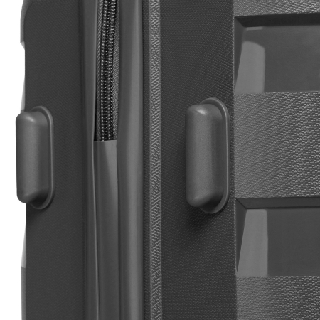 Valiză mare, gri, din polipropilenă, cu mâner extensibil - Peterson PTR-PTN HPP-01-W-L-1822 [11]