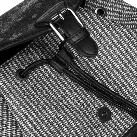 Rucsac elegant de dama din piele ecologica - David Jones PTR-6875-3 BL [4]