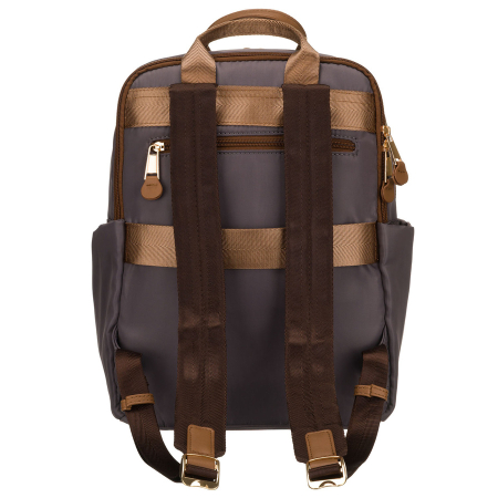 Rucsac gri din nylon pentru oraș, pentru femei - Peterson PTR-PTN JN-08-0030 GRAY [8]