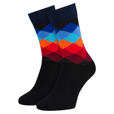 Set de șosete bărbătești multicolore, mărimea 40-45, din bumbac și poliester - Peterson PTR-PTN SML-S5-40-45-RO1 [13]