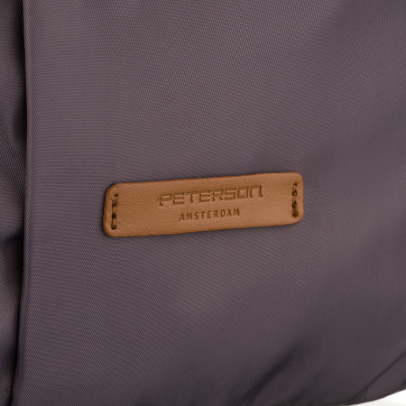 Rucsac gri pentru femei cu bretele reglabile și închidere cu fermoar - Peterson PTR-PTN JN-09-0085 GRAY [11]