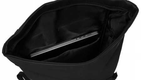 Rucsac mare de oraș din material impermeabil de culoare neagră - Peterson PTR-PTN NAIROBI-9152 BL [8]