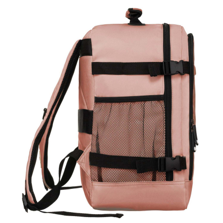 Rucsac spațios, pentru cabină de călătorie, cu port USB în culoarea roz - Peterson PTR-PTN APP-6653 PINK [5]