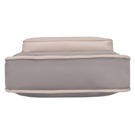 Geantă de damă gri urbană, din nailon și piele ecologică - Peterson PTR-PTN JN-16-0382 GRAY [17]