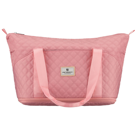 Geantă de antrenament din poliester roz, cu mânere confortabile - Peterson PTR-PTN PIK-02-8595 PINK [6]