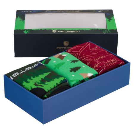 Set de șosete bărbătești cu modele outdoor în mărimile 38-44 - Peterson PTR-PTN SML-S3W-EX-38-44 [2]