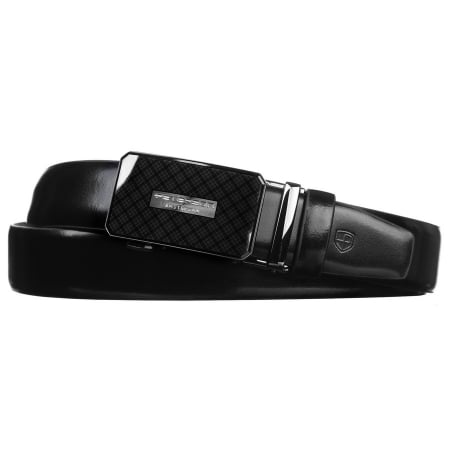 Curea din piele naturala pentru barbati Peterson PTR-PTN A015 BLACK [1]