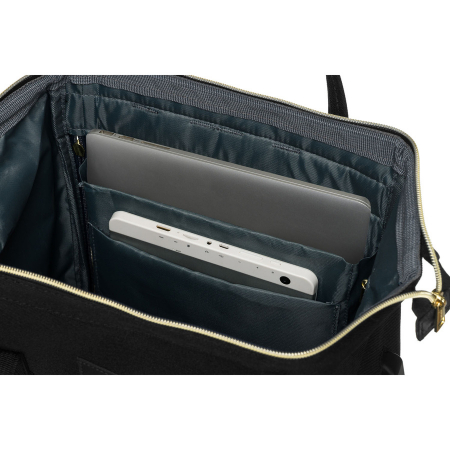 Rucsac mare din poliester negru cu compartiment pentru laptop - Peterson PTR-PTN ALFA BLACK [7]