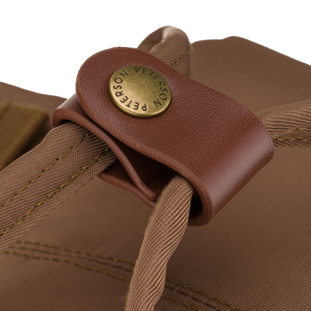 Rucsac de damă din poliester și piele ecologică maro, cu un singur compartiment - Peterson PTR-PTN GAMMA BROWN [8]