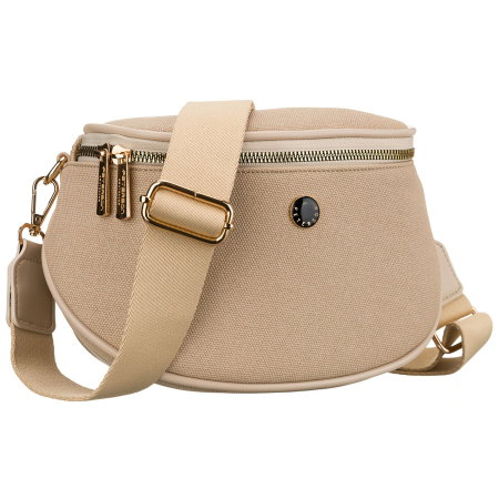 Accesorii Dama - Geantă elegantă de damă din piele ecologică tip borseta - Peterson PTR-PTN MIS-07-2034 BEIG