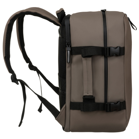 Rucsac de voiaj gri cu curele de compresie laterale - Peterson PTR-PTN SKYLINE-8671 GRA [4]