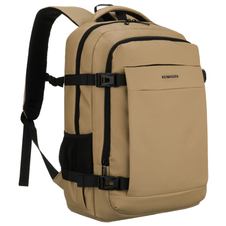 Rucsac de călătorie mare, kaki, cu spațiu pentru laptop, două compartimente - Peterson PTR-PTN HY242-7055 KHAKI [2]