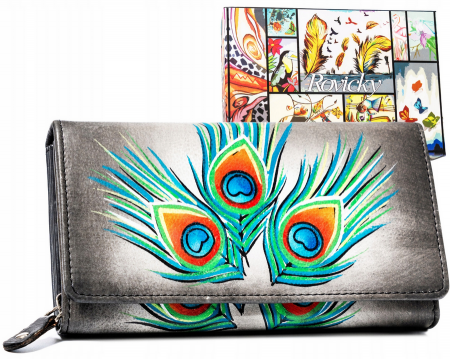  Wallets & Money Clips - Portofel dama din piele naturala Rovicky PTR-R-N19-ART-22-7071