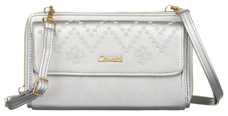 Poșetă-portofel elegant cu curea lungă - 4U Cavaldi PTR-M-13-1293 SI [1]