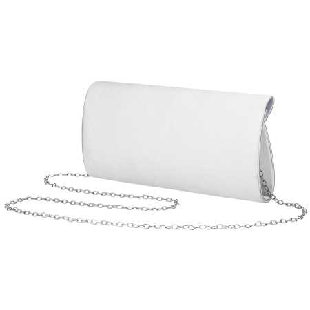 Geantă elegantă de damă, de culoare argintie, confecționată din material sintetic și închisă cu o clemă magnetică - Rovicky PTR-R-XS029-3-0795 SILVE [2]