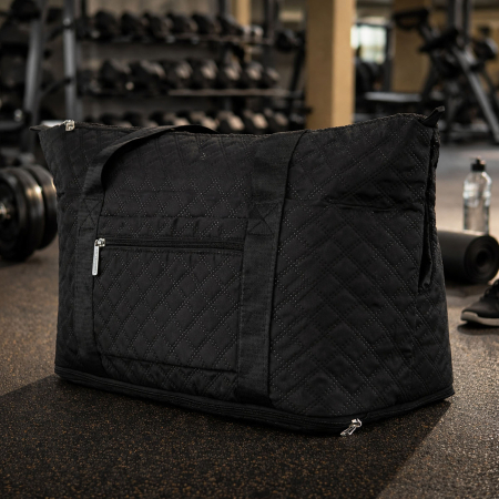 Geantă de antrenament neagră, cu un singur compartiment, din poliester - Peterson PTR-PTN PIK-02-8571 BLAC [6]