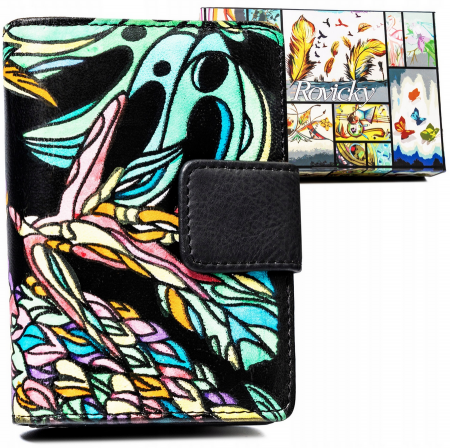  Wallets & Money Clips - Portofel dama din piele naturala Rovicky PTR-R-N109-ART-18-7132