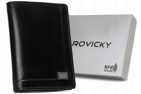 Portofel barbati din piele naturala Rovicky PTR-CPR-039-BAR-0421 BL [9]