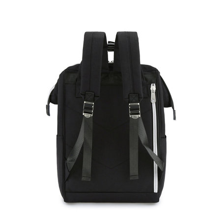 Rucsac negru spațios cu compartiment pentru laptop - Himawari PTR-1882-01(1) [3]