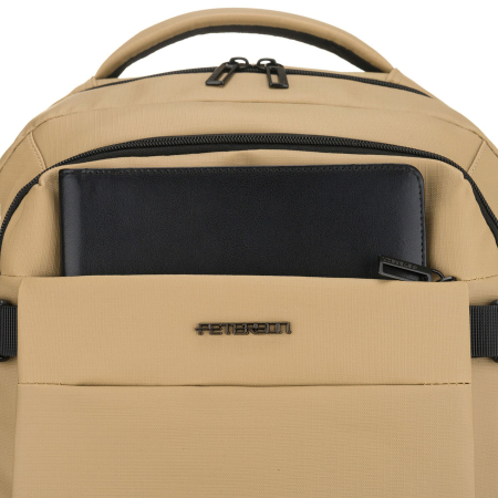 Rucsac de călătorie mare, kaki, cu spațiu pentru laptop, două compartimente - Peterson PTR-PTN HY242-7055 KHAKI [15]