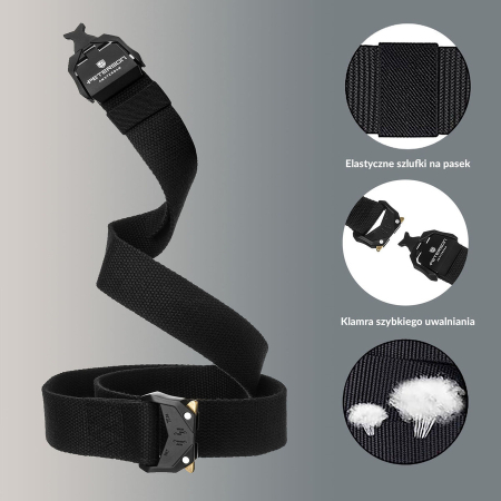 Curea din țesătură cu cataramă QR - Peterson PTR-PTN PAR2 [10]