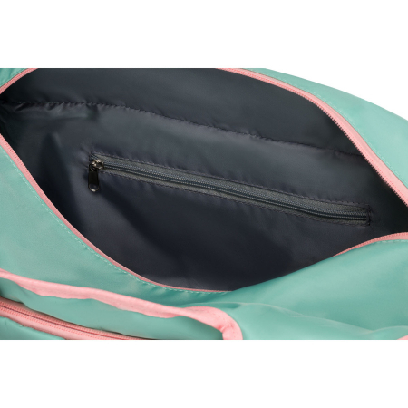 Geantă de weekend roz și mentă cu compartiment termic pentru încălțăminte - Peterson PTR-PTN 24480 MINT-PINK [8]