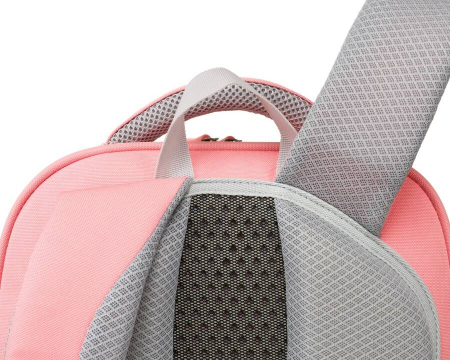 Rucsac de scoala roz din poliester respirabil - Peterson PTR-PTN PS1-6043 PI [7]