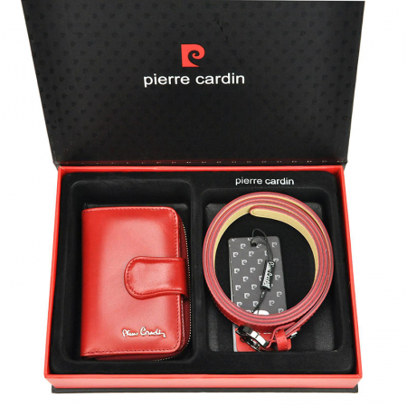 Set cadou dama portofel si curea dama din piele naturala Pierre Cardin ZG-W-06 [0]