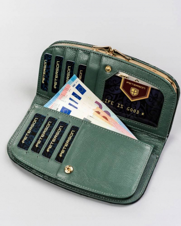 Portofel dama din piele naturala Peterson PTR-PTN 42123-MD [4]