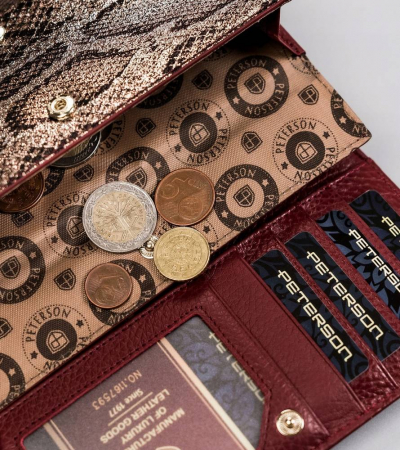 Portofel dama din piele naturala Peterson PTN BS-411-4644 SN/R [6]