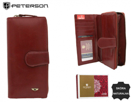 Portofel dama din piele naturala Peterson PTR-PTN 2519-BO-7796 WIN [3]