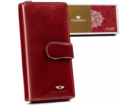 Portofele Dama - Portofel dama din piele naturala Peterson PTR-PTN 2519-BO-7796 WIN