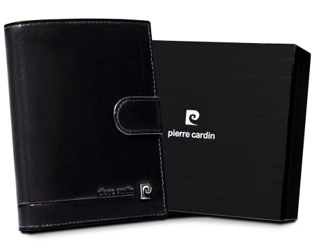  Portfele i spinki na banknoty - Portofel barbati din piele naturala — Pierre Cardin PTR-[DH] 326A YS507.1 NE