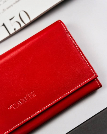 Portofel dama din piele naturala Cavaldi PTR-RD-23-GCL-1037 RE-MU [2]
