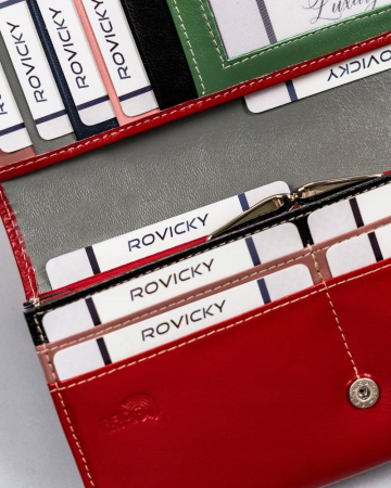 Portofel dama din piele naturala Cavaldi PTR-RD-23-GCL-1037 RE-MU [4]